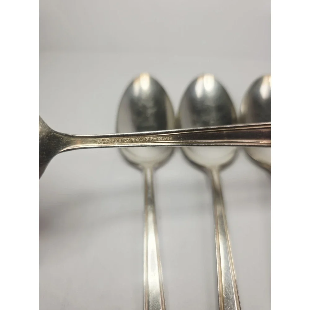 1923 Century Silver plate International Silver Holmes & Edwards 6 Spoons